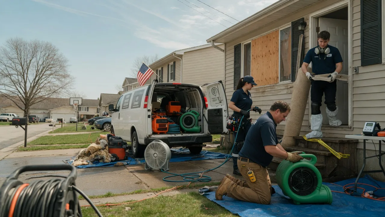 Water Damage Restoration in Avawam, KY near me